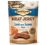 Carnilove Dog Jerky Lamb & Salmon Fillet - jagnięcina i filet z łososia 100g