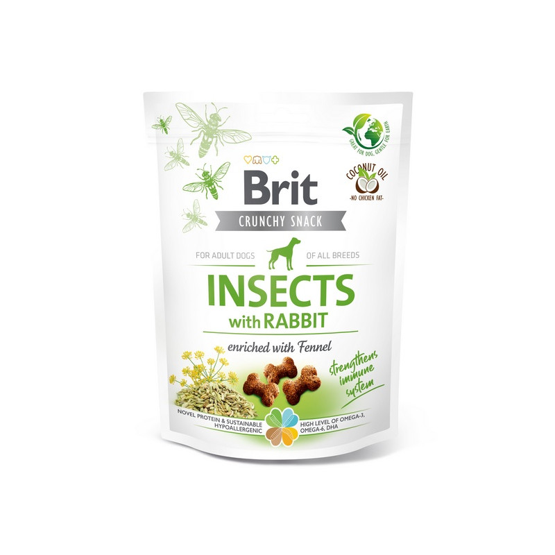 Brit Care Dog Crunchy Cracker Insect & Rabbit 200g