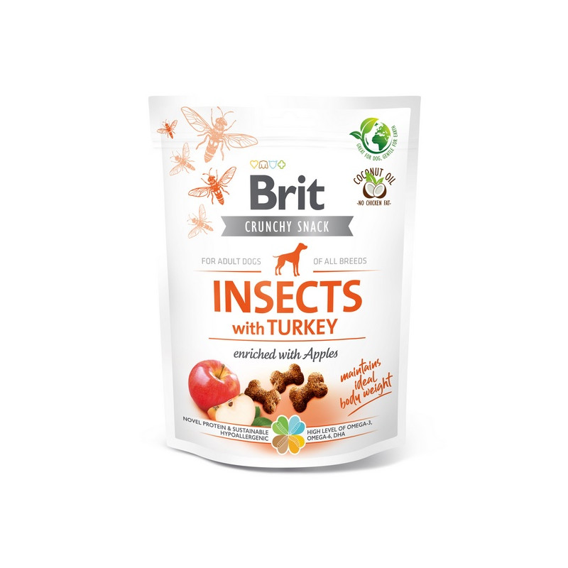 Brit Care Dog Crunchy Cracker Insect & Turkey 200g