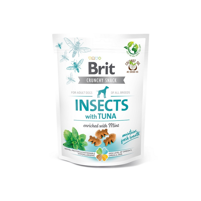 Brit Care Dog Crunchy Cracker Insect & Tuna 200g