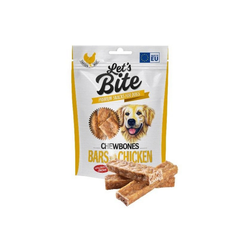 Let's Bite Chewbones Bars with Chicken 175g