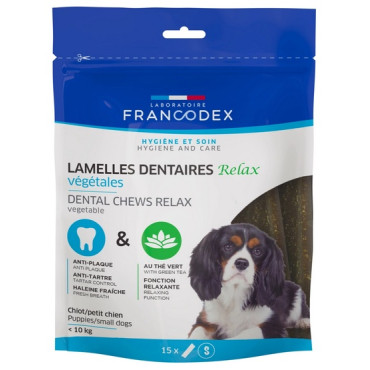 Francodex Paski Dental Relax Small 15szt 228g [FR172368]