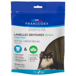 Francodex Paski Dental Relax Mini 15szt 228g [FR172367]