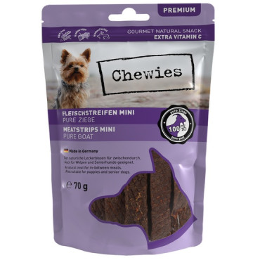 Chewies Meat Strips Mini Koza 70g