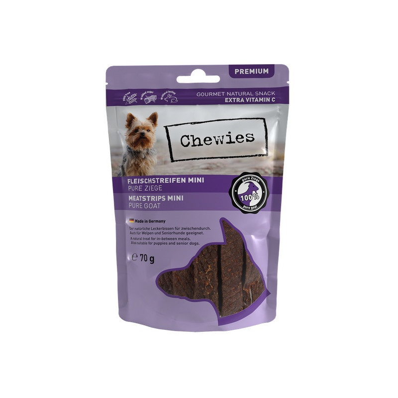 Chewies Meat Strips Mini Koza 70g