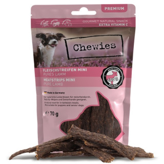 Chewies Meat Strips Mini Jagnięcina 70g