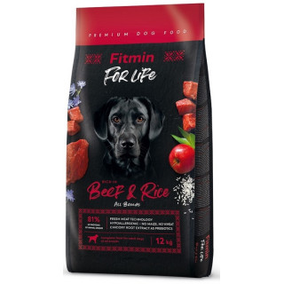 Fitmin Dog For Life Beef & Rice 12kg