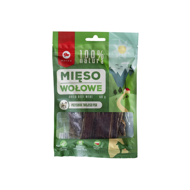 Maced 100% Natura Mięso wołowe 60g