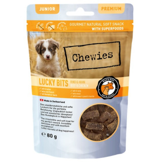 Chewies Lucky Bits Junior Wołowina & kurczak 80g