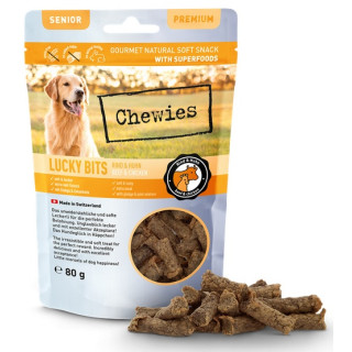 Chewies Lucky Bits Senior Wołowina & kurczak 80g