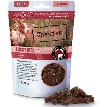 Chewies Lucky Bits Adult Konina 100g