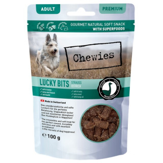 Chewies Lucky Bits Adult Struś 100g