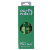 Earth Rated Woreczki do zbierania odchodów 300szt lawendowe