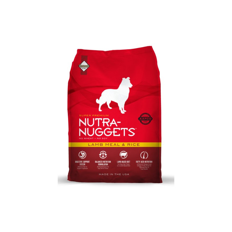 Nutra Nuggets Lamb & Rice Dog 15kg