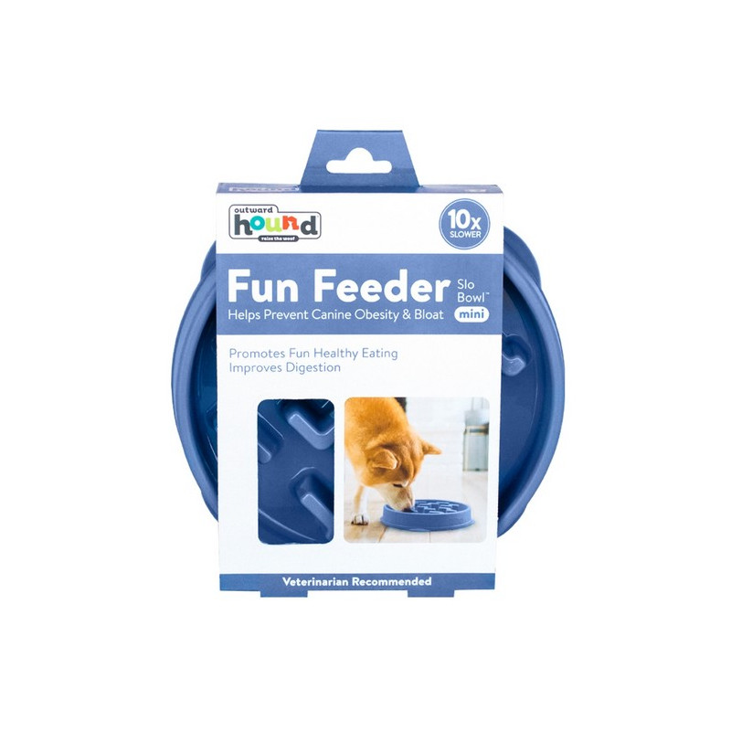 Outward Hound Fun Feeder Mini Miska niebieska [67830]