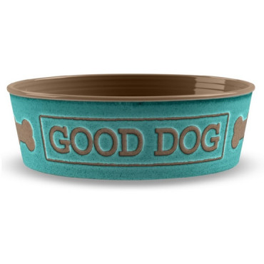 TarHong Good Dog miska średnia teal 17cm/1L