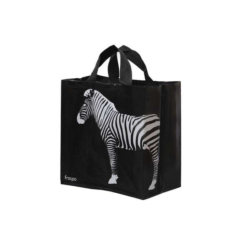 Torba Animals 24L zebra czarna