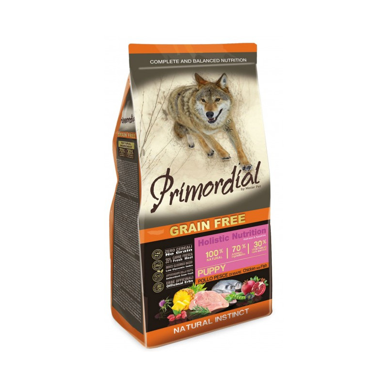 Primordial Dog Grain Free Puppy Chicken & Sea Fish 12kg