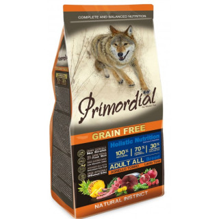 Primordial Dog Grain Free Adult Tuna & Lamb 12kg