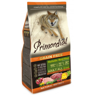 Primordial Dog Grain Free Adult Deer & Turkey 12kg