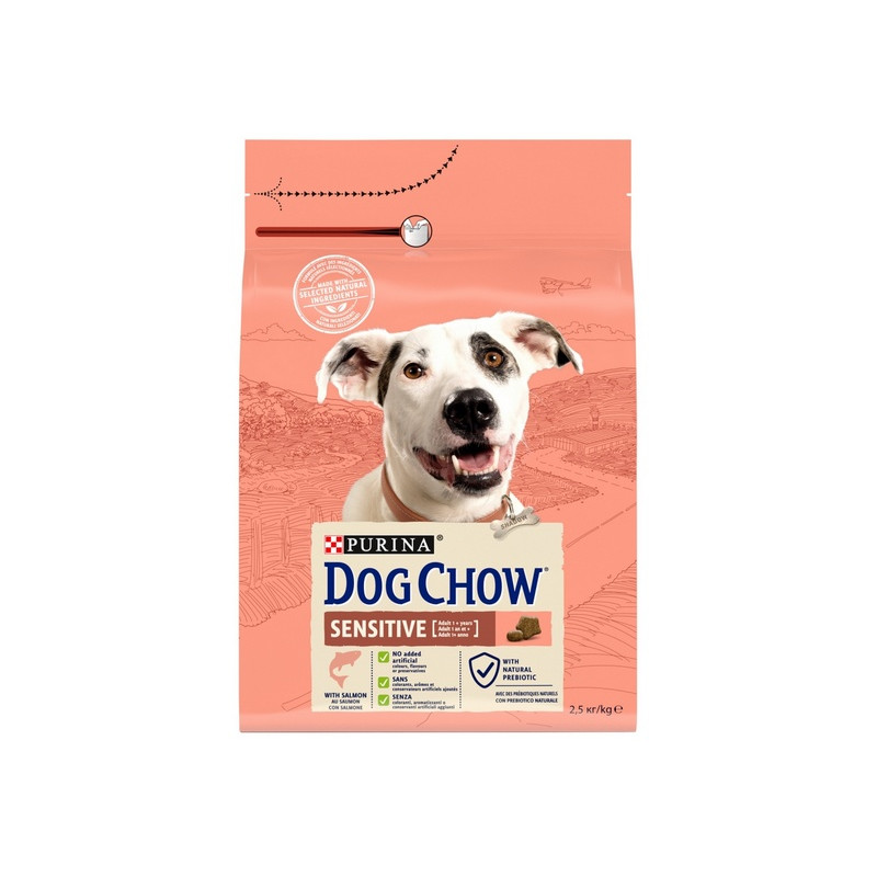 Purina Dog Chow Adult Sensitive Łosoś 2,5kg