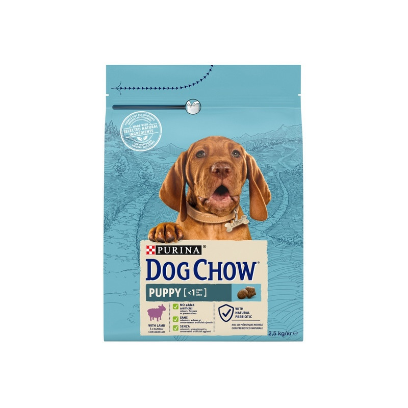 Purina Dog Chow Puppy Jagnięcina 2,5kg