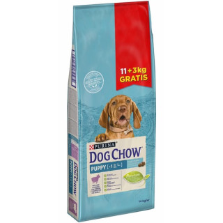 Purina Dog Chow Puppy Jagnięcina 14kg (11+3kg gratis)