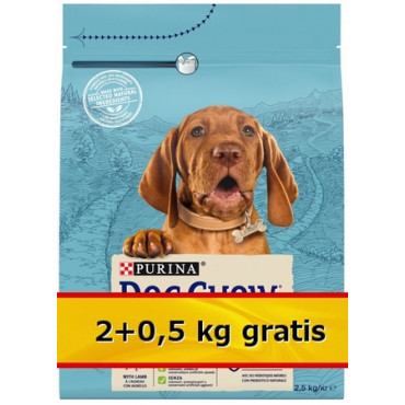 Purina Dog Chow Puppy Jagnięcina 2,5kg (2+0,5kg)