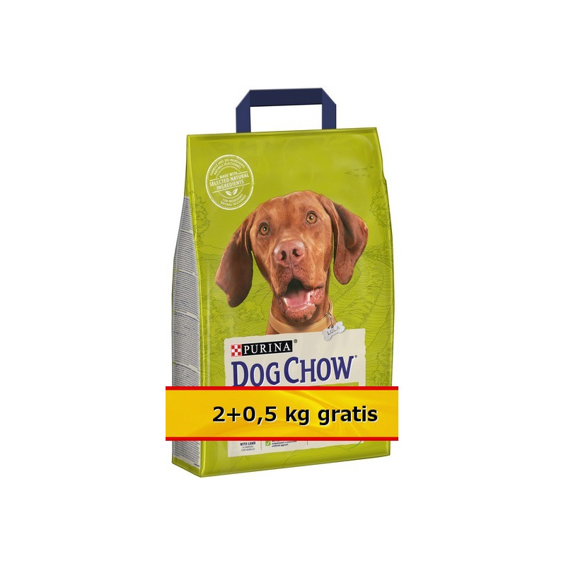 Purina Dog Chow Adult Jagnięcina 2,5kg (2+0,5kg)