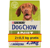 Purina Dog Chow Adult Jagnięcina 2,5kg (2+0,5kg)