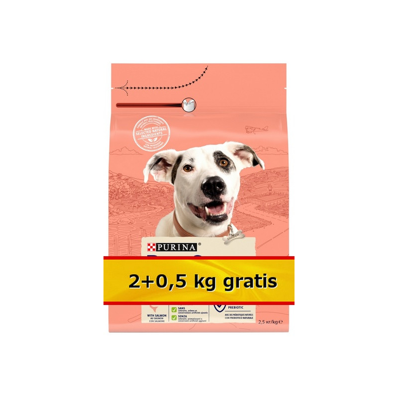 Purina Dog Chow Adult Sensitive Łosoś 2,5kg (2+0,5kg gratis)