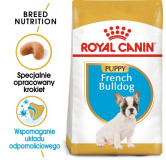 Royal Canin French Bulldog Puppy karma sucha dla szczeniąt do 12 miesiąca, rasy buldog francuski 1kg