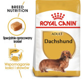 Royal Canin Dachshund Adult karma sucha dla psów dorosłych rasy jamnik 1,5kg