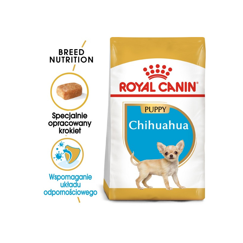 Royal Canin Chihuahua Puppy karma sucha dla szczeniąt do 8 miesiąca, rasy chihuahua 0,5kg