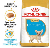 Royal Canin Chihuahua Puppy karma sucha dla szczeniąt do 8 miesiąca, rasy chihuahua 0,5kg