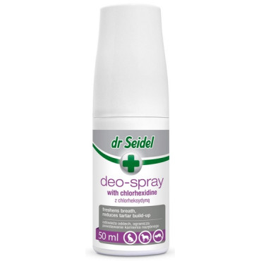 Dr Seidel Deo-Spray z chlorheksydyną - higiena jamy ustnej 50ml