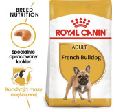 Royal Canin French Bulldog Adult karma sucha dla psów dorosłych rasy buldog francuski 3kg