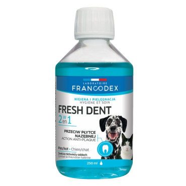 Francodex Fresh Dent płyn do higieny jamy ustnej 250ml [FR179120]