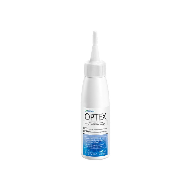 Optex - Płyn do przemywania oczu i powiek psa lub kota 100ml