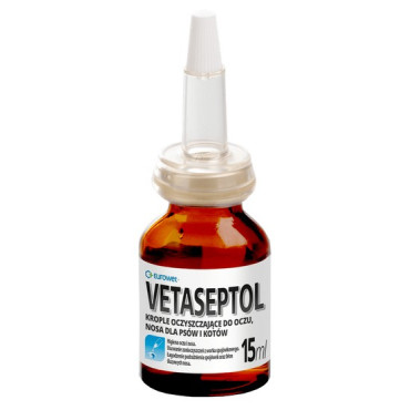 Vetaseptol krople do oczu i nosa 15ml