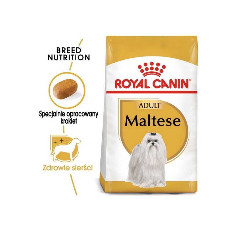 Royal Canin Maltese Adult karma sucha dla psów dorosłych rasy maltańczyk 1,5kg