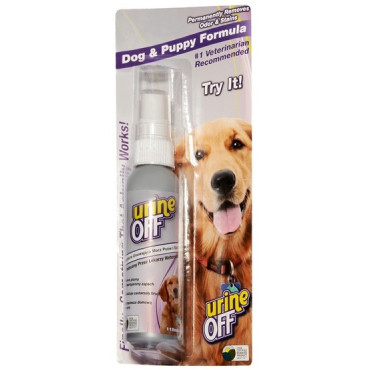 Urine Off Dog & Puppy Odor & Stain Remover - do usuwania plam moczu 118ml