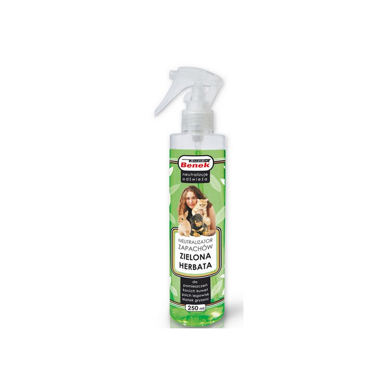 Benek Neutralizator Spray - Zielona herbata 250ml