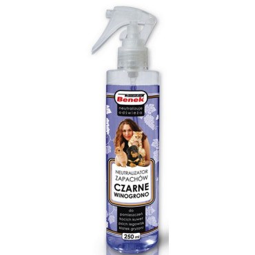 Benek Neutralizator Spray - Czarne winogrono 250ml