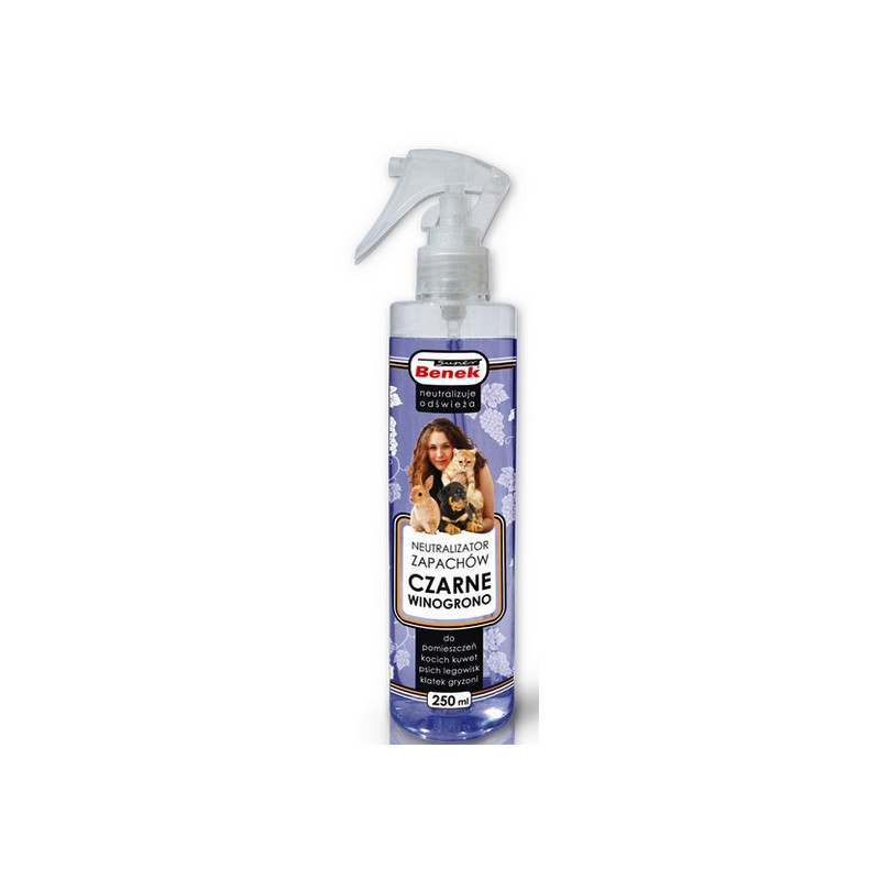 Benek Neutralizator Spray - Czarne winogrono 250ml