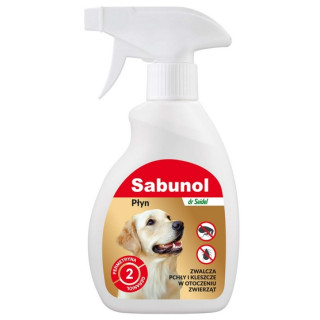 Sabunol Płyn do zwalczania pcheł w otoczeniu zwierząt 250ml