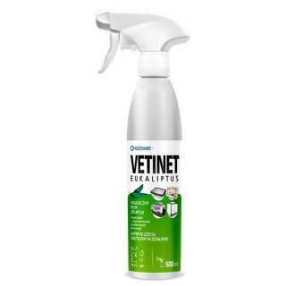 Eurowet Vetinet płyn do kuwet i klatek 500ml