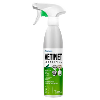 Eurowet Vetinet płyn do kuwet i klatek 500ml