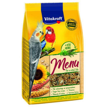 Vitakraft Menu Vital Papuga średnia 1kg [2110621]