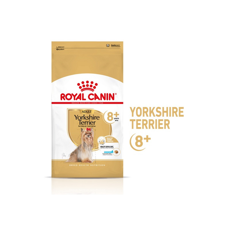 Royal Canin Yorkshire Terrier Adult 8+ karma sucha dla psów starszych rasy yorkshire terrier 500g